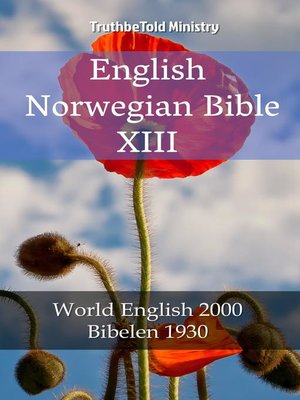 cover image of English Norwegian Bible XIII